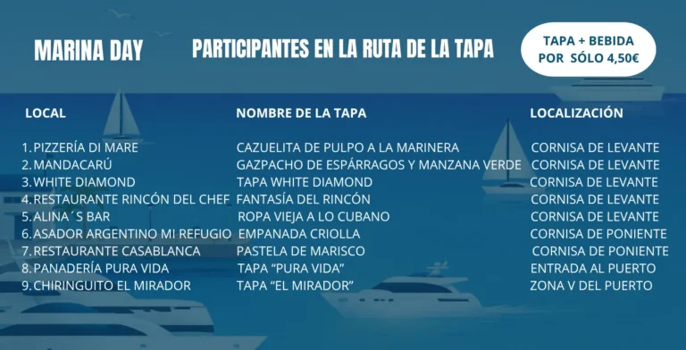 Ruta de la Tapa Marina Day 2026
